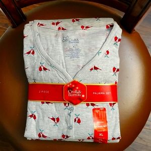 Croft & barrow new pj set xl